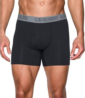 Under Armour Men's Charged Cotton Stretch Boxerjock 3-Pack