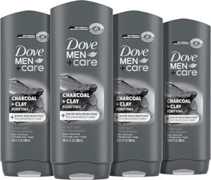 DOVE MEN + CARE Men's Elements Body Wash Charcoal + Clay