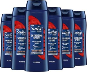 Suave Men's Energizing Sport Body Wash, 18 Oz