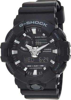 Casio Men’s Quartz Resin Casual Watch GA-700-1BCR