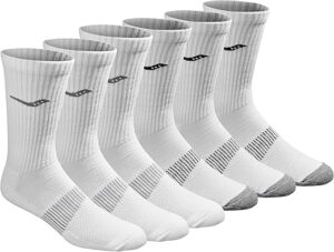 Saucony Men's Rundry Mesh Ventilating Crew Socks