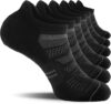 CS CELERSPORT Men’s Running Ankle Socks, Cushioned