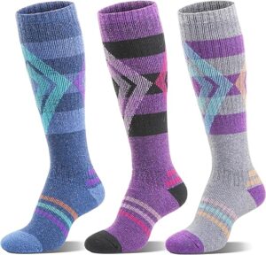 Welwoos Merino Wool Thermal Ski Socks