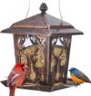 Kingsyard Metal Bird Feeder With Perches