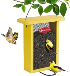 Kingsyard Metal Mesh Bird Feeder For Outdoors