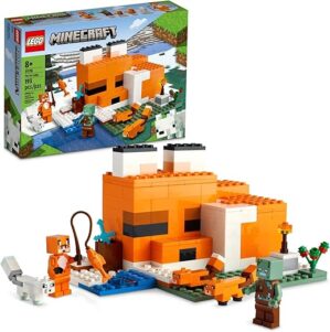 LEGO Minecraft Fox Lodge House 21178 Animal Toys