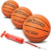GoSports Mini Basketball 3 Pack With Pump