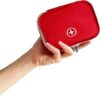Linsiter Mini Travel First Aid Bag, Red