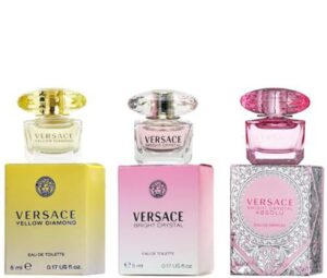 Versace Miniature Trio Perfume Gift Set