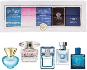 Versace Miniatures Collection for Unisex - 5 Pc Set