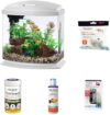 Aqueon MiniBow Aquarium Kit, 2.5 Gallon, White