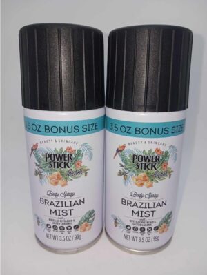 Power Stick Mist Body Spray Pistachio & Caramel (2 Pack)
