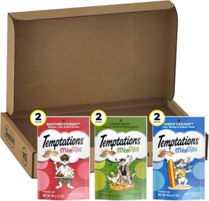 Temptations MixUps Variety Pack Cat Treats, 3-oz