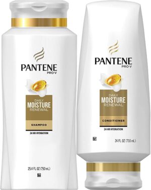 Pantene Moisturizing Shampoo & Conditioner Bundle