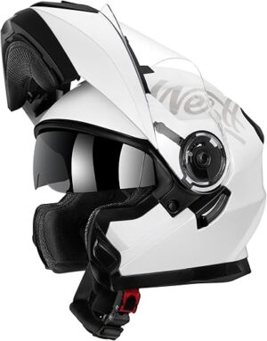 Westt Motorcycle Modular Helmet - Flip Up Visor