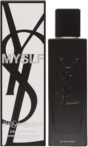 YVES SAINT LAURENT Myslf Eau De Parfum Spray Refillable, 2.0 Ounce