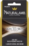TROJAN Naturalamb Lubricated Condoms, 3 Count