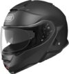 Shoei Neotec II Flip-Up Motorcycle Helmet Matte Black
