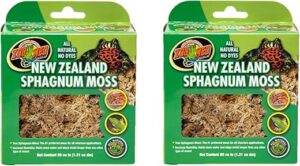 Zoo Med New Zealand Sphagnum Moss, 80 Cubic Inches
