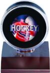 Ultra Pro NHL Dark Wood Puck Holder