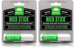 Pacific Shaving Company Nick Stick Roll-On Applicator, Vitamin E & Aloe Vera (0.25 Oz, 2 Pack)