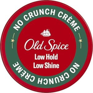 Old Spice No Crunch Hair Styling Crème, 2.22 oz