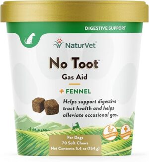 NaturVet No Toot Gas Aid For Dogs