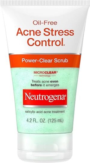 Neutrogena Oil-Free Acne Stress Control Facial Scrub