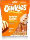 Hartz Oinkies Tender Twists Real Chicken Dog Treats