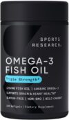 Sports Research Omega-3 Fish Oil, Triple Strength