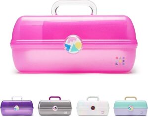 Caboodles On-The-Go Makeup Box, Hot Pink
