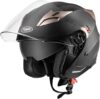 YEMA Open Face DOT Approved Motorcycle Helmet