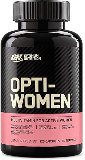 Optimum Nutrition Opti-Women Multivitamin With Iron, 120 Capsules
