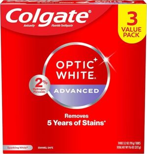 Colgate Optic White Advanced Hydrogen Peroxide Toothpaste