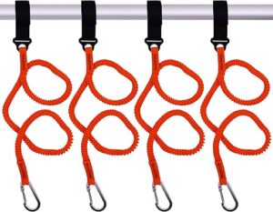 YYST Orange Paddle Leash Holder Lanyard