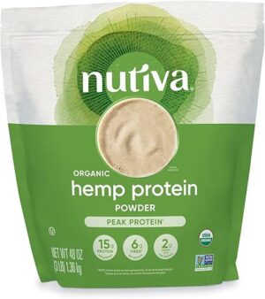 Nutiva Organic Cold-Pressed Hemp Seed Protein Powder