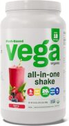 Vega Organic Vegan Protein Powder, Berry, 1.5 lbs