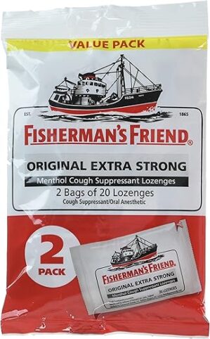 Fisherman’s Friend Original Extra Strong Cough Lozenges, 20 Count
