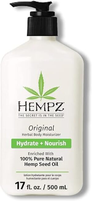 Hempz Original Hemp Seed Oil Moisturizer, 17 Fl. Oz
