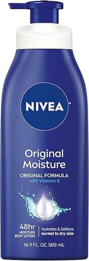 NIVEA Original Moisture Body Lotion, 16.9 Fl Oz