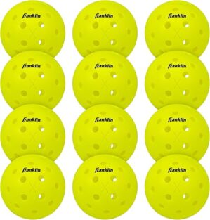 Franklin Sports Outdoor X-40 Pickleball Balls - USAPA Approved