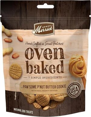 Merrick Oven Baked Dog Treats, P'nut Butter