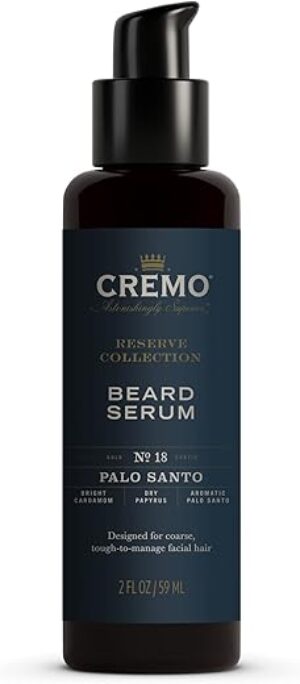 Cremo Palo Santo Beard Serum - Moisture & Soften, 2oz