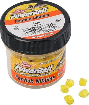 Berkley Panfish Nibbles Soft Bait, Corn Jar