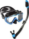 Cressi Panoramic Wide View Mask & Snorkel Kit