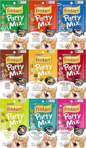 Friskies Party Mix Crunch Variety Pack (9 Flavors)