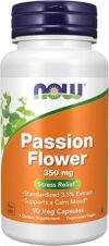 NOW Foods Passion Flower 350 Mg, Stress Relief