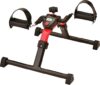 Nova Pedal Exerciser With Digital Display, Red