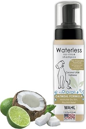 Wahl Pet Waterless Shampoo Oatmeal & Coconut Lime Verbena - 7.1 Oz