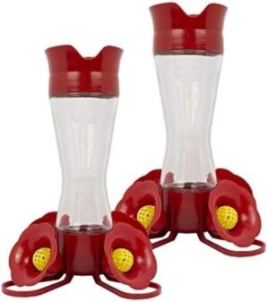Perky-Pet Pinch-Waist Glass Hummingbird Feeder 203CPBN-2